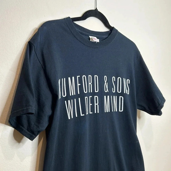 2015 Mumford & Sons  Tour Shirt. 100% Cotton. PTP 18”. - Picture 3 of 10